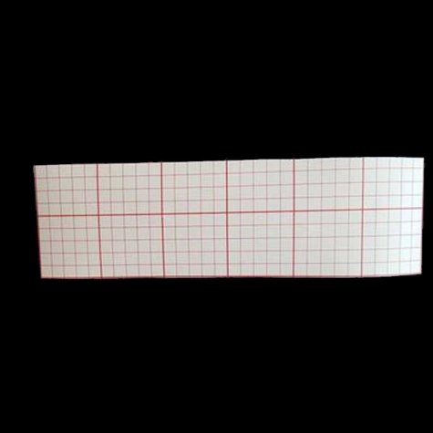 Découpe polyphane adhésif blanc 30/100 - C12H12 - [12 x 38 cm]