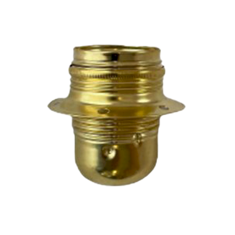 Accessoire pour abat-jour - Douille E27 laitonné