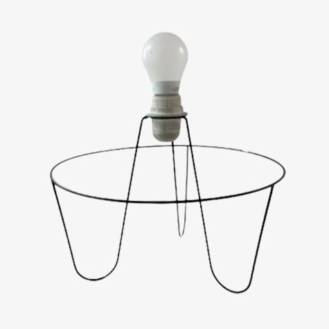 Accessoire pour abat-jour -  Pied pour lampe à poser - Hauteur 22 cm