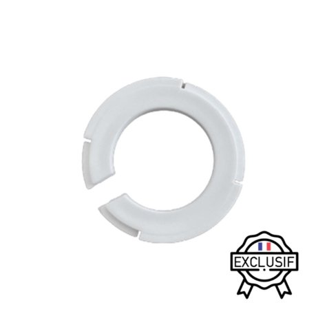 Accessoire pour abat-jour - Réducteur en plastique blanc pour abat-jour - Blanc