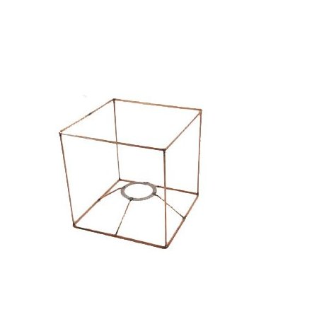 Carcasse abat-jour - Carcasse cubique - 15 cm x 15 cm