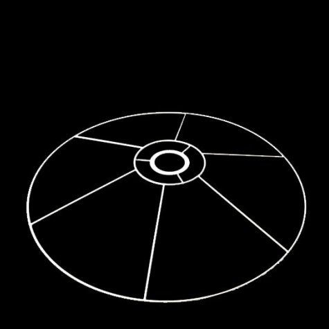 Carcasse abat-jour - Chapeau chinois 30