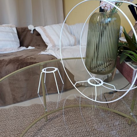 Carcasse d'abat-jour - C30 pour pied de lampe