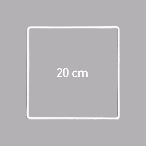 Carcasse d'abat jour - Carré nu 20