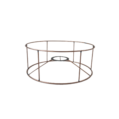 Carcasse d'abat-jour -  Cylindrique - C20H8 pour suspension - 20x08