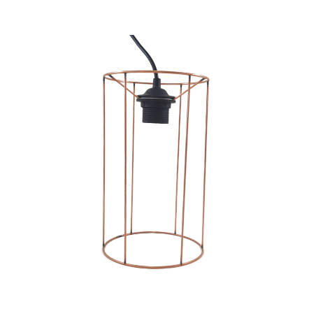 Carcasse d'abat-jour - Cylindrique CC20 - ⌀ 20 / Hauteur 30 cm