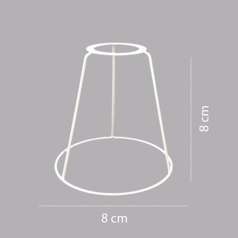 Carcasse d'abat-jour - FIXATION DBV - D08H08