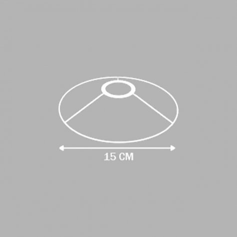 Carcasse d'abat-jour - FIXATION POUR ABAT JOUR 15 CM