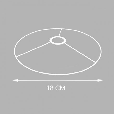 Carcasse d'abat-jour - FIXATION POUR ABAT JOUR 18 CM