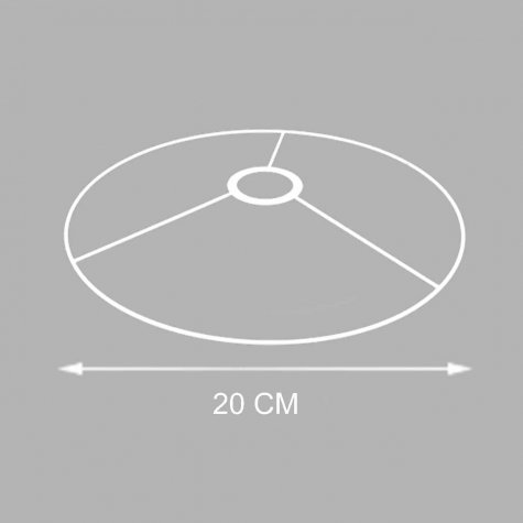 Carcasse d'abat-jour - FIXATION POUR ABAT JOUR 20 CM