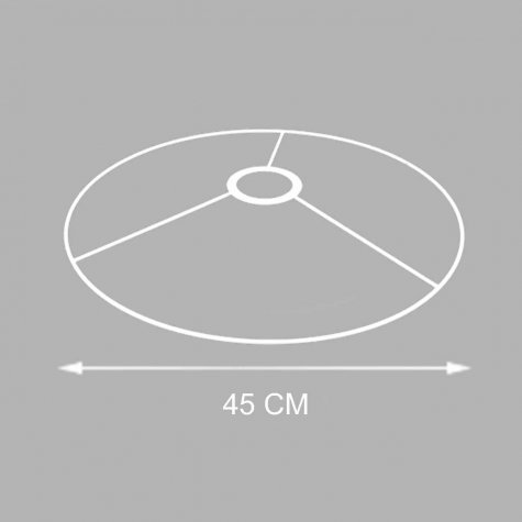 Carcasse d'abat jour - FIXATION POUR ABAT JOUR 45 CM