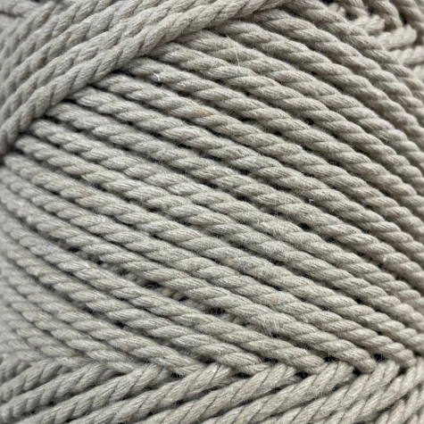 Habillage  - fil de coton Macramé - 2 mm - couleur Lin / 100 M