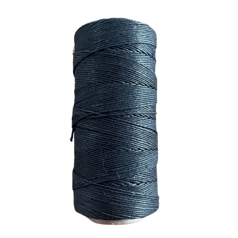 Habillage  - Fil de lin ciré 0.70 mm - 180 M - Noir