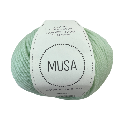 Habillage  - Laine mérinos épaisse ≈  2mm - DK  - Vert d'eau / 100 M