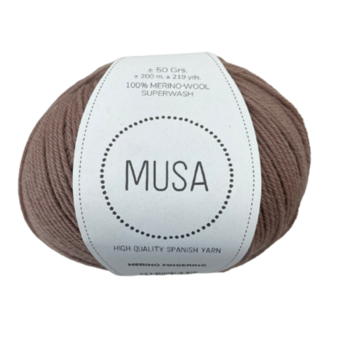 Habillage  - Laine mérinos fine ≈ 1.5 mm - FINGERING - Taupe / 200 M