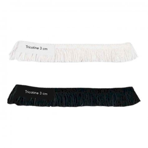 Habillage - TRICOTINE 3 cm / vendu au mètre - Noir