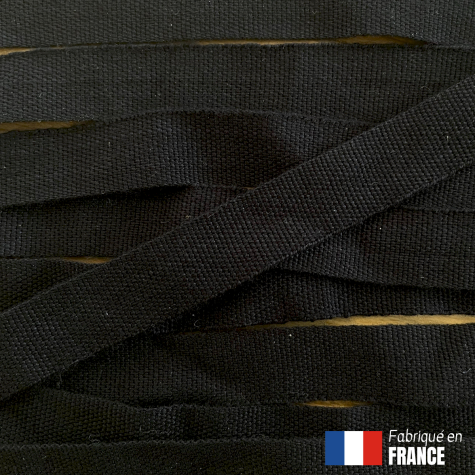 Habillage - RUBAN / vendu au mètre - NOIR