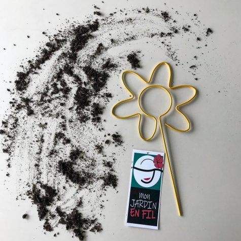 Pic pour composition florale et loisirs créatifs -  Motif fleur