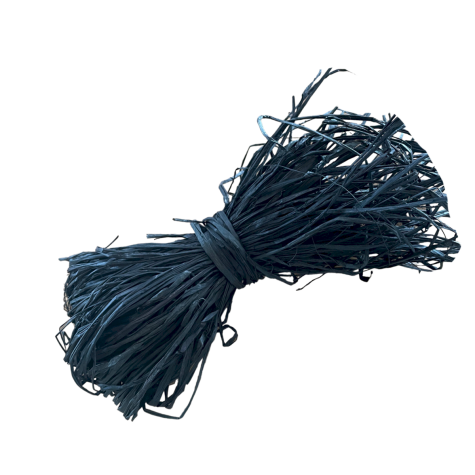 Pelote de Raphia - 50 g  - Noir