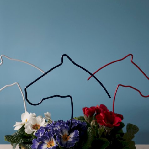 Pic pour composition florale et loisirs créatifs -  Motif Cheval