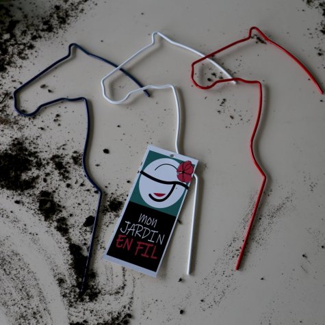 Pic pour composition florale et loisirs créatifs -  Motif Cheval